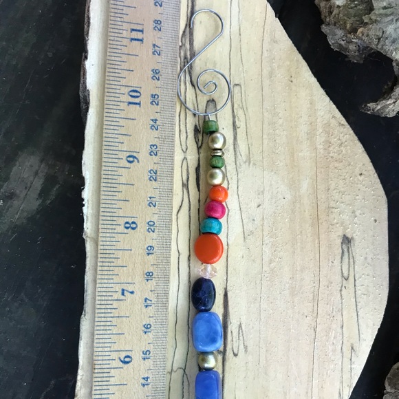 OOAK Gnome Handcrafted Peace Beaded Hippie Boho - Picture 3 of 6